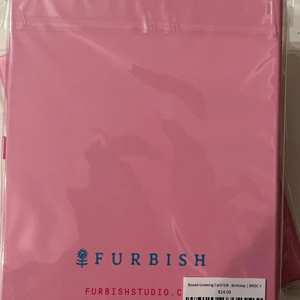 Birthday Cards -‎ TWO Boxes of Furbish Birthday Cards (NEW)